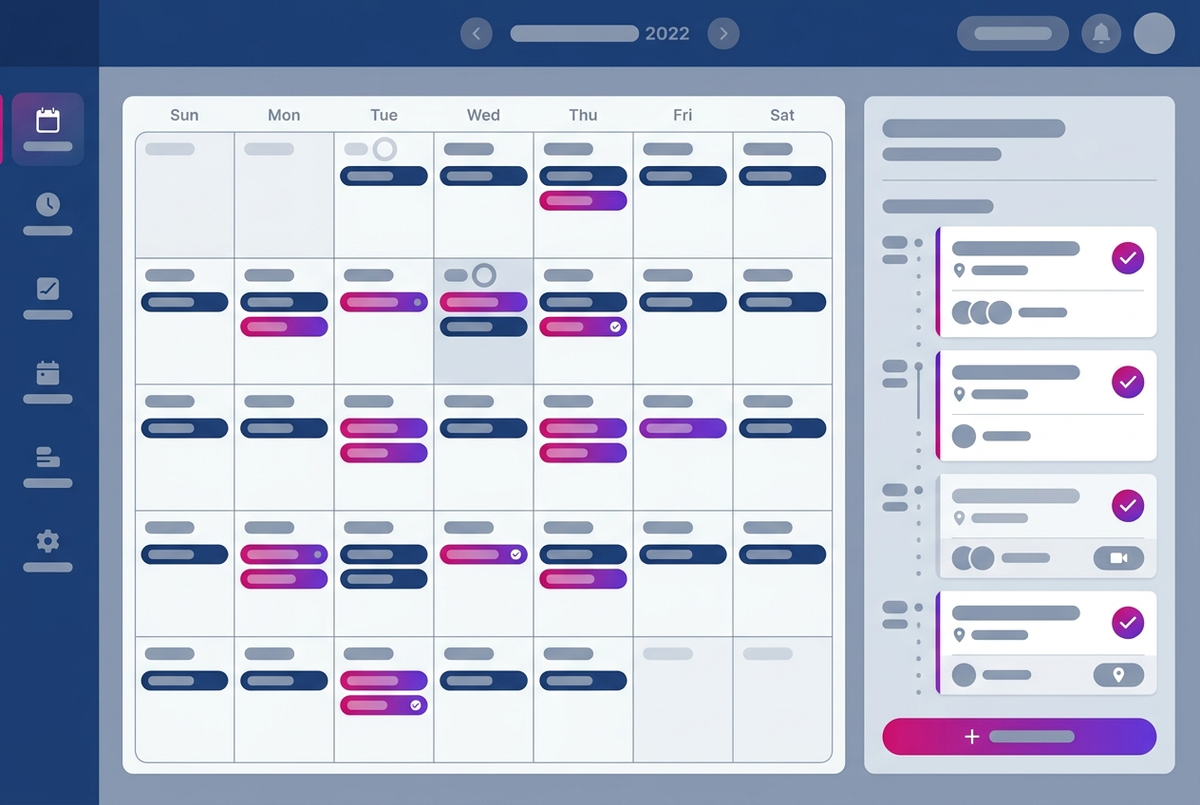 Calendar & bookings