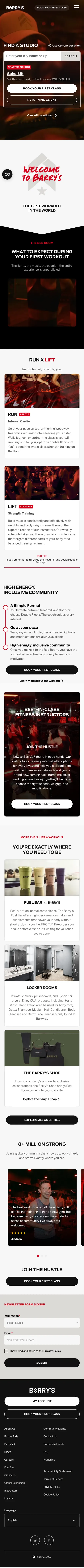 Barry's mobile