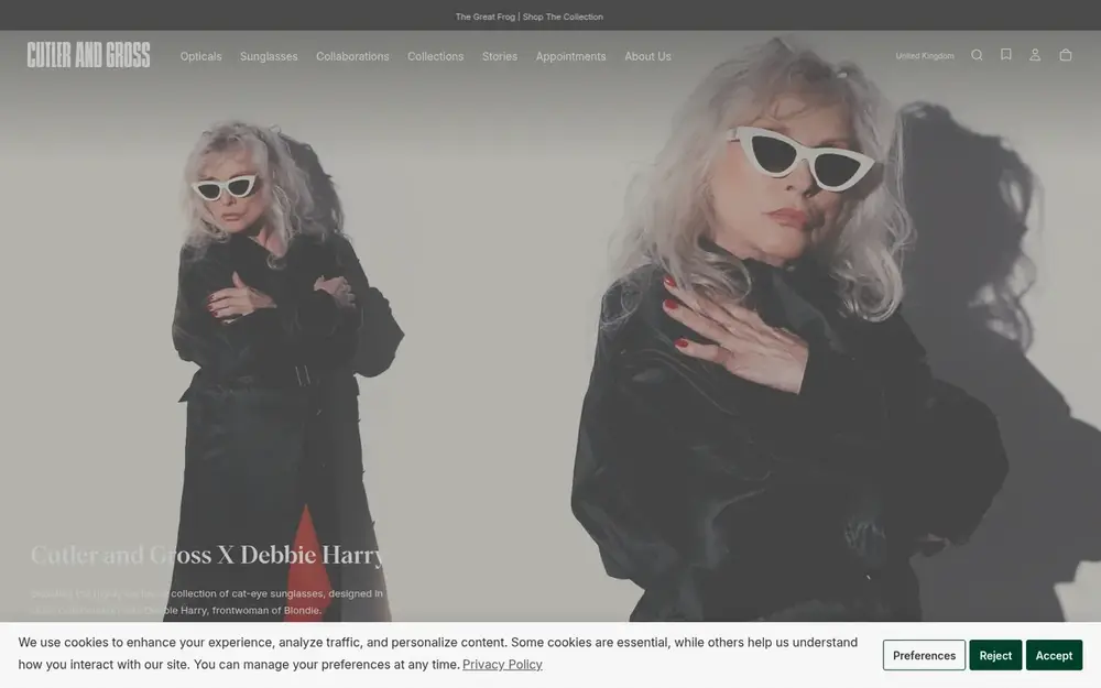 Cutler and Gross website