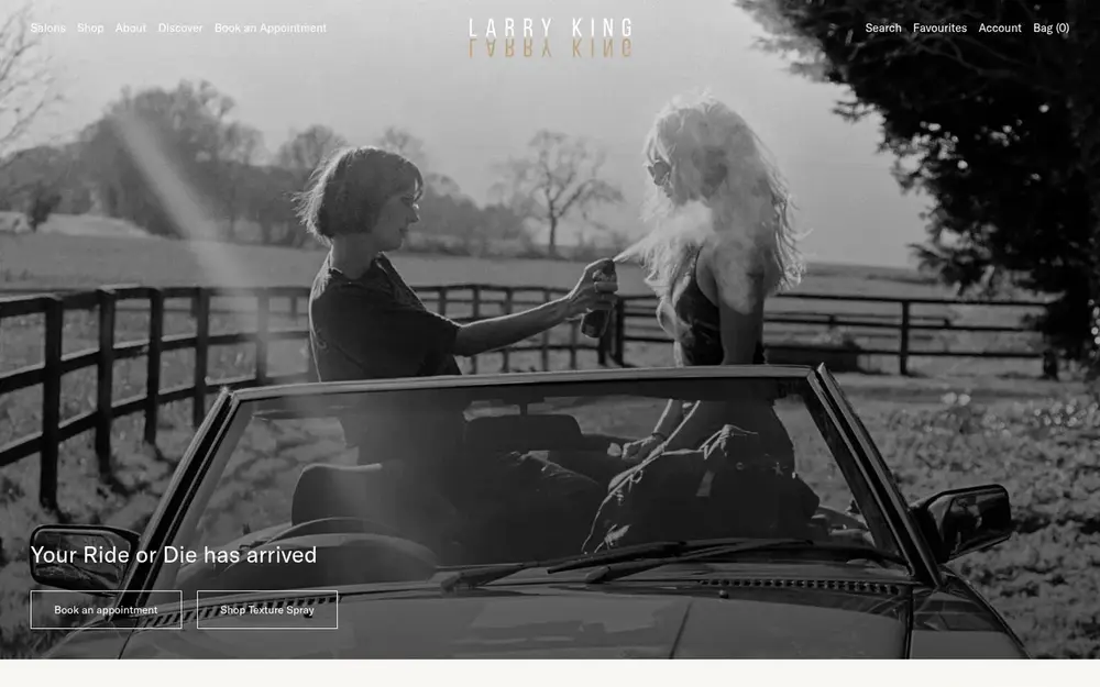 Larry King website