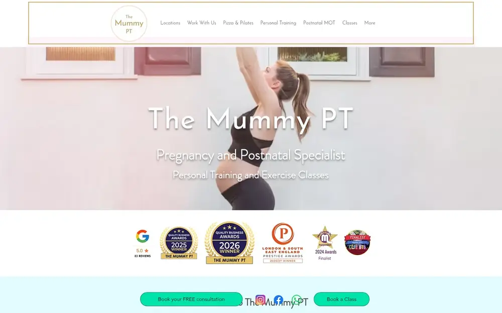 The Mummy PT website