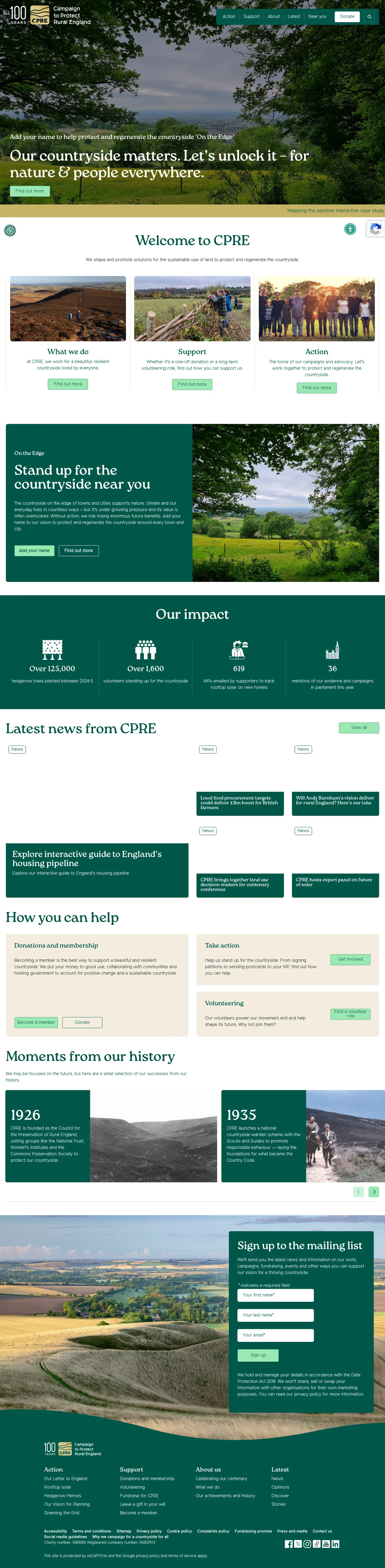 CPRE desktop