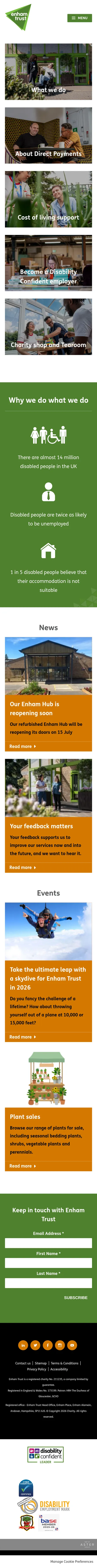 Enham Trust mobile