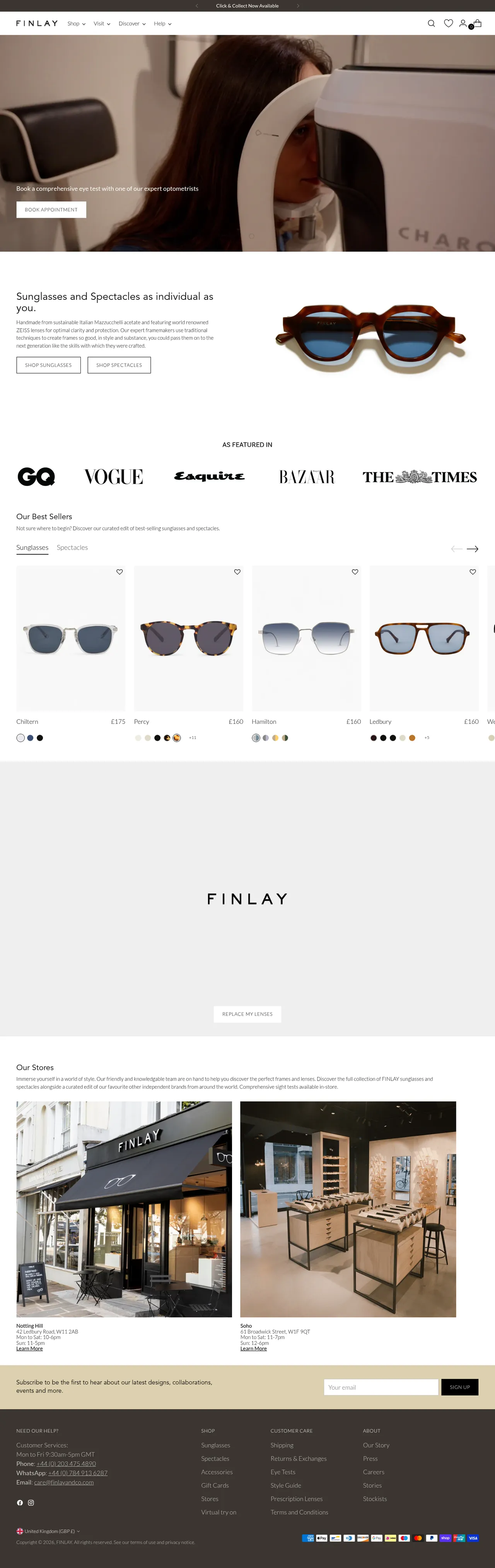 Finlay & Co desktop