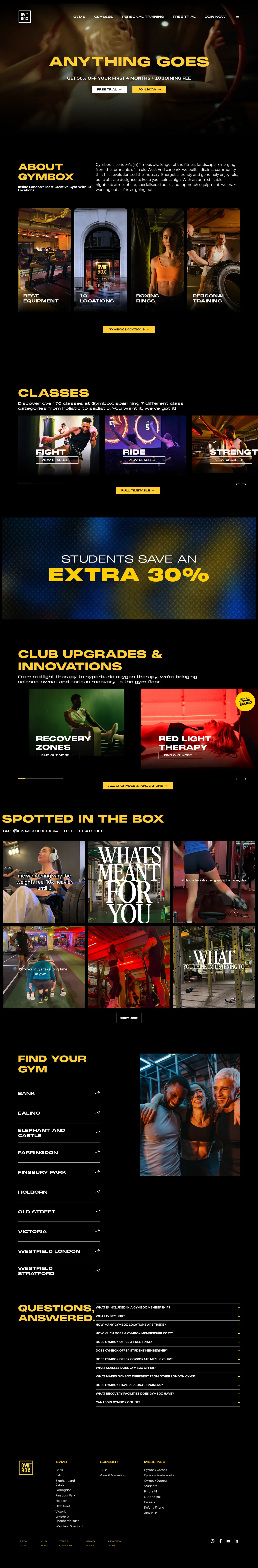 Gymbox desktop