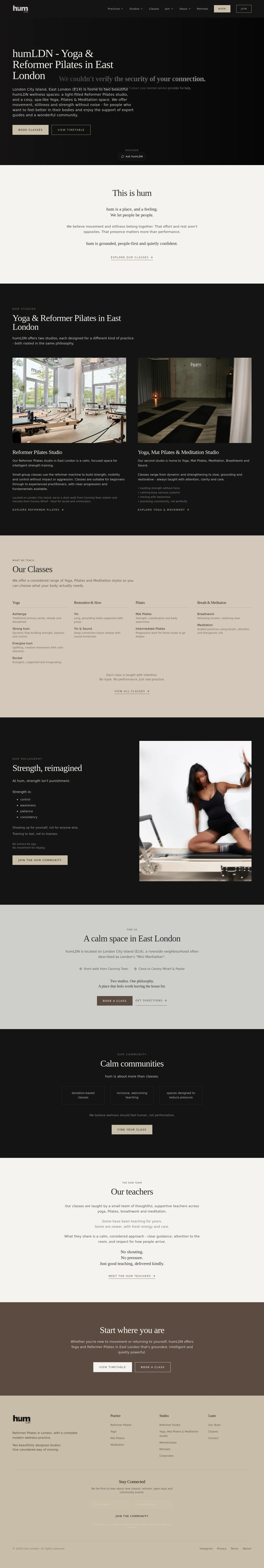 hum London desktop