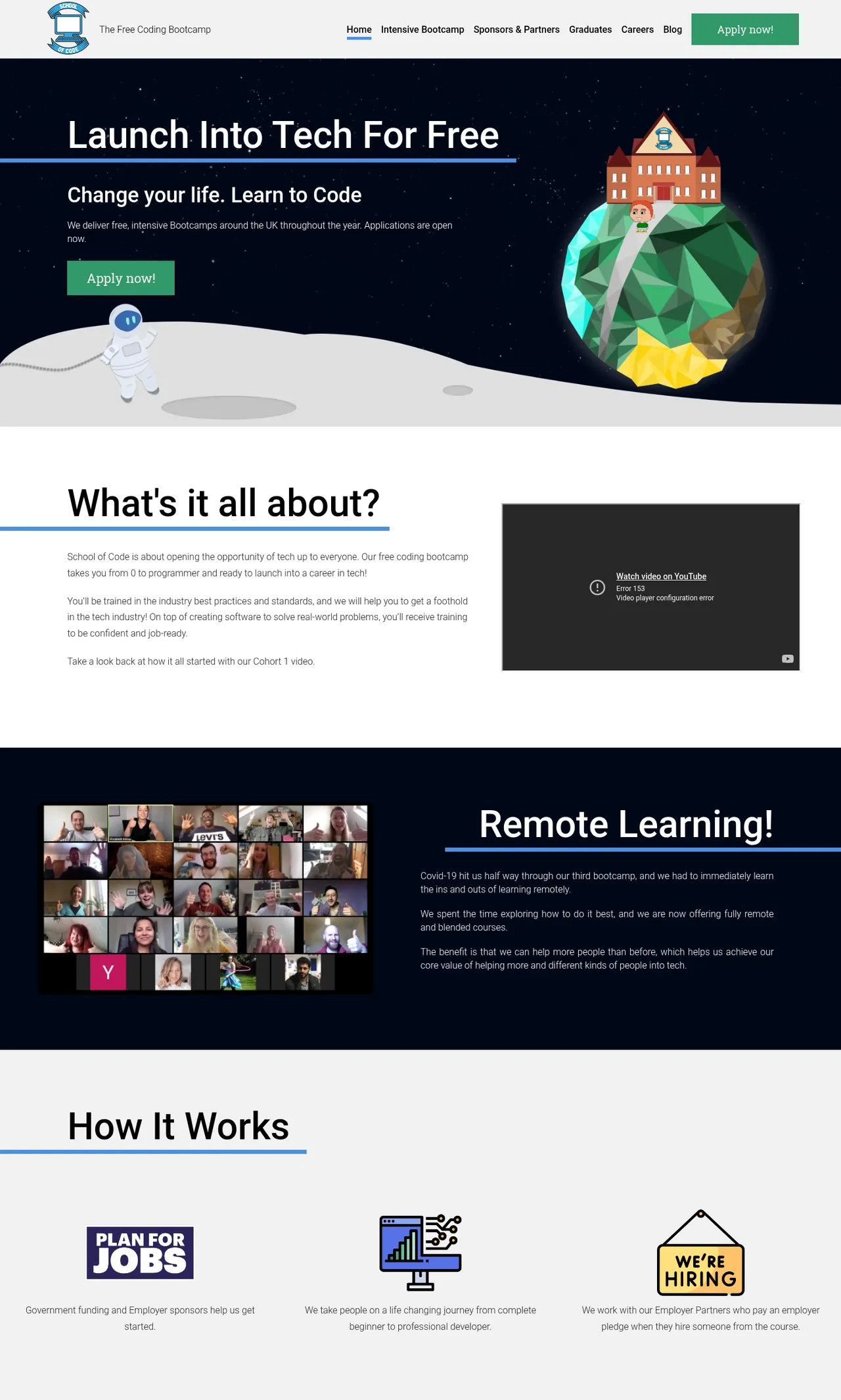 School of Code desktop