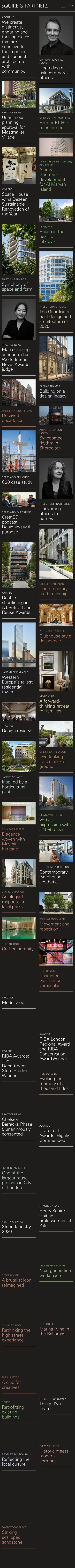Squire & Partners mobile