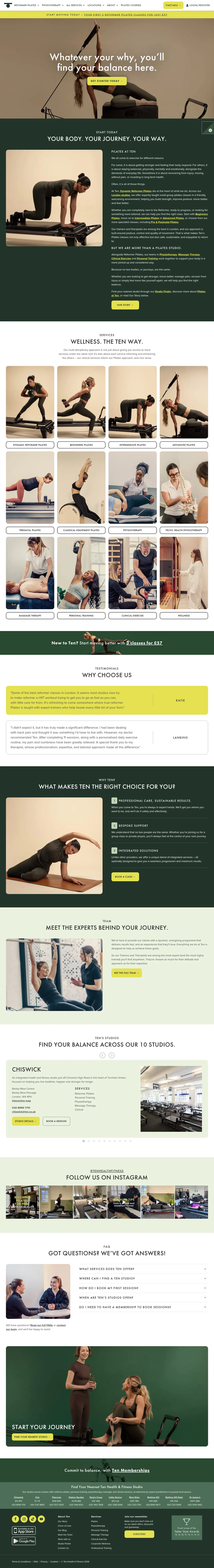 Ten Health & Fitness desktop