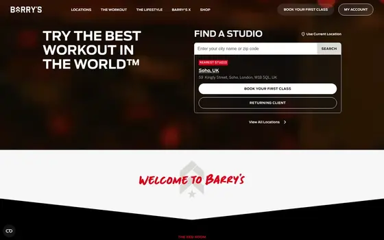 Barry's website