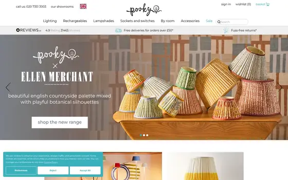 Pooky website