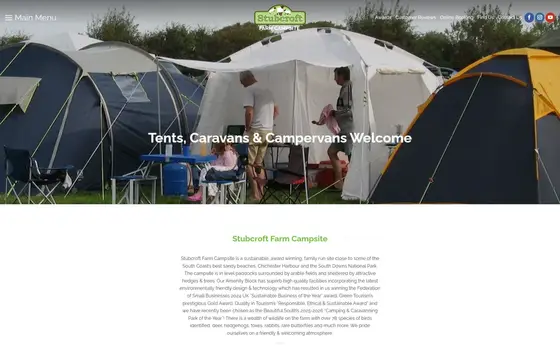 Stubcroft Farm website
