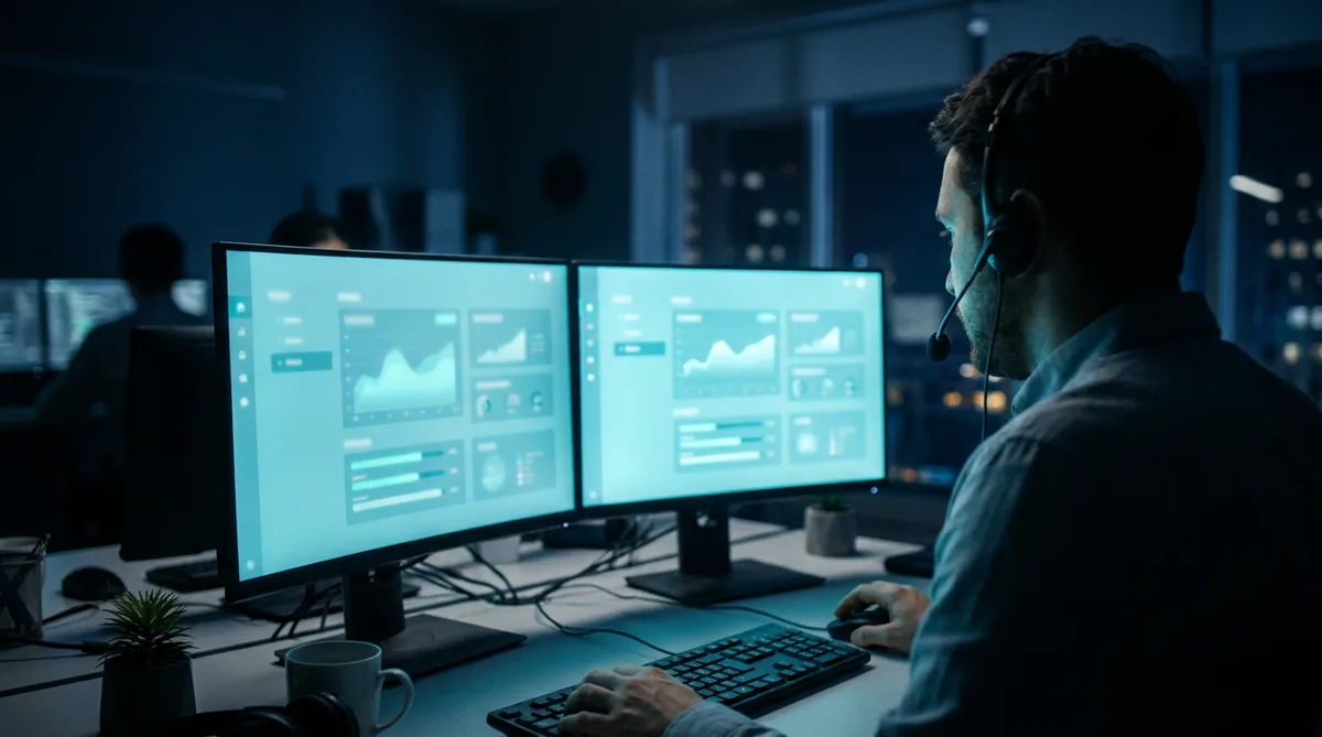 Support desk operator