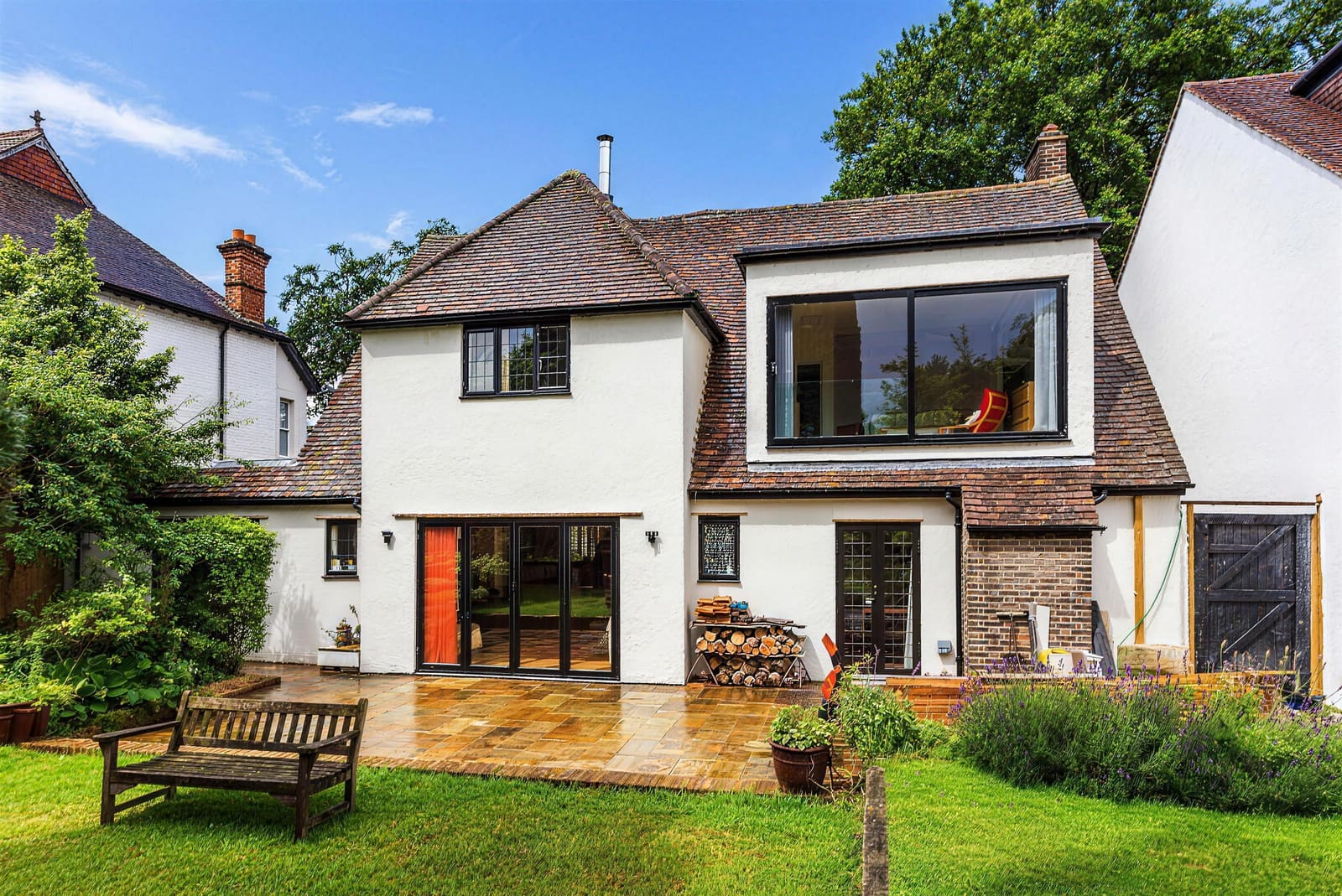 Refurbished house at 66 Beeches Avenue with glazed dormer
