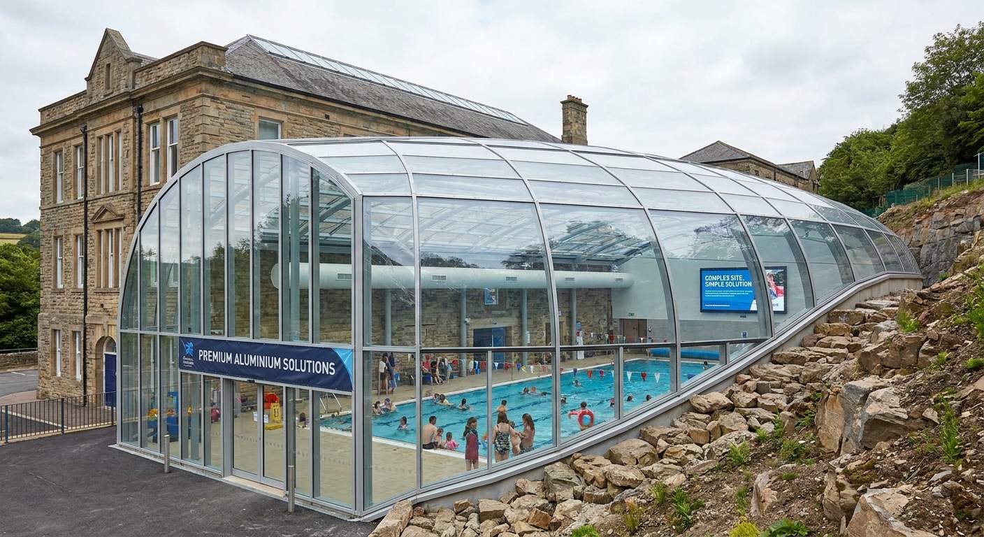 Challenging Projects Made Simple: How Premium Aluminium Pool Enclosures Conquer Complex Site Conditions