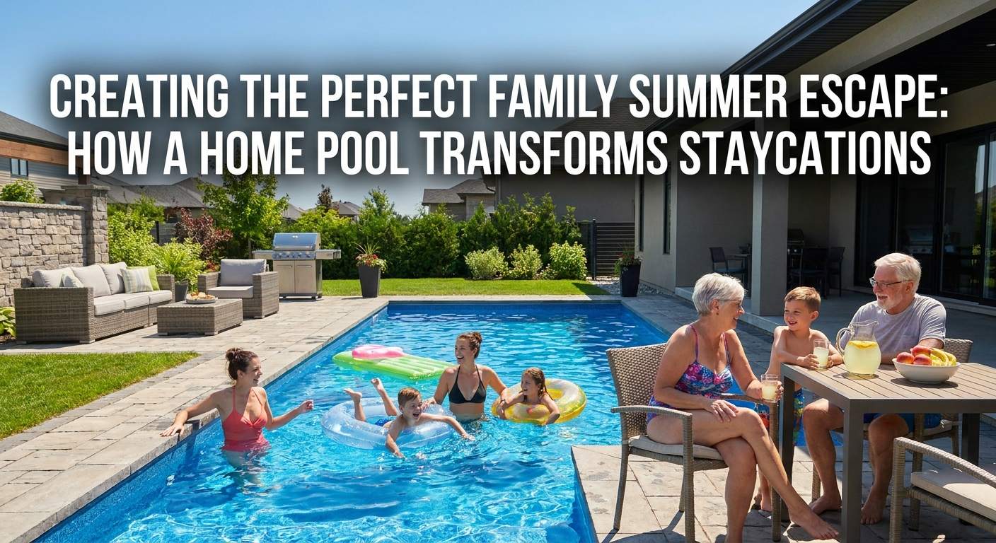 Creating the Perfect Family Summer Escape: How a Home Pool Transforms Staycations