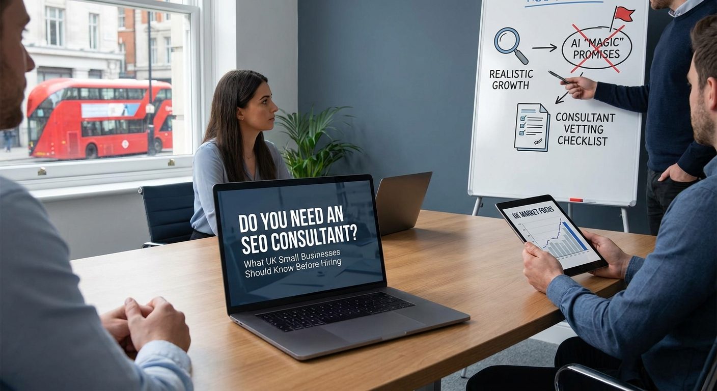 Do You Need an SEO Consultant? What UK Small Businesses Should Know Before Hiring
